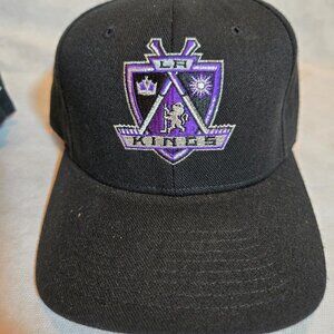 Vintage Deadstock 1990's Los Angeles Kings Hat Cap Starter Athletic Wool Blend